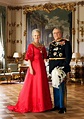 New portrait of Queen Margrethe & Prince Henrik (Denmark). # ...