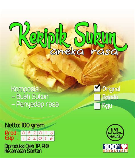 Contoh Label Kemasan Makan Dan Minuman Imagesee