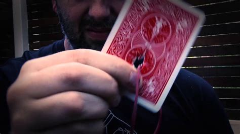 Rbtc Rubber Band Through Card Magic Penetration Effect Youtube