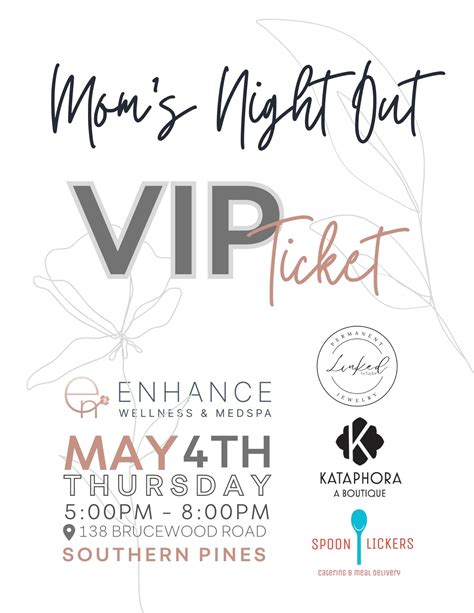 moms night out vip ticket paypal
