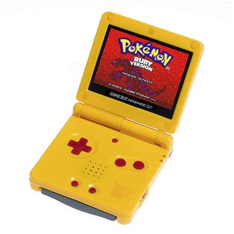 Game Boy Advance SP: Prestige Edition (Pikachu Yellow)