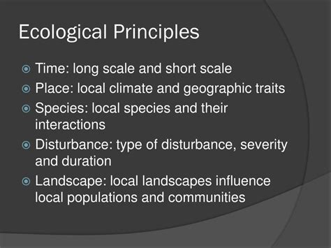 Ppt A Closer Look At Ecological Thinking Powerpoint Presentation