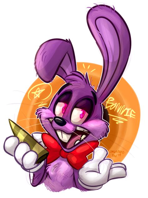 Bonnie The Bunny By Orlando Fox On Tumblr Fnaf Drawings Five Nights