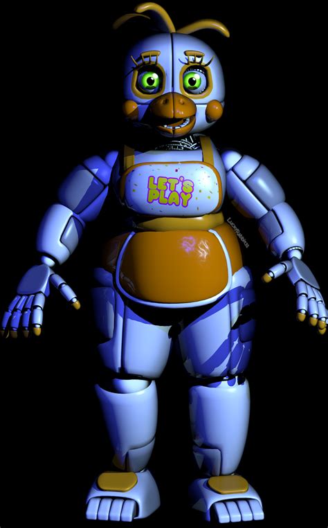 C4d Funtime Chica Bantranic By The Smileyy On Deviantart