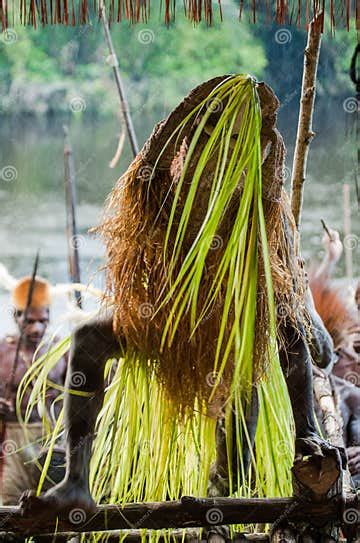 The Traditional Ceremony Of Ancestor Worship Asmat Tribe Editorial