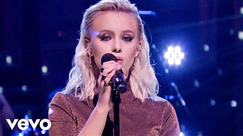 Zara Larsson Never Forget You Live On The Tonight Show Starring