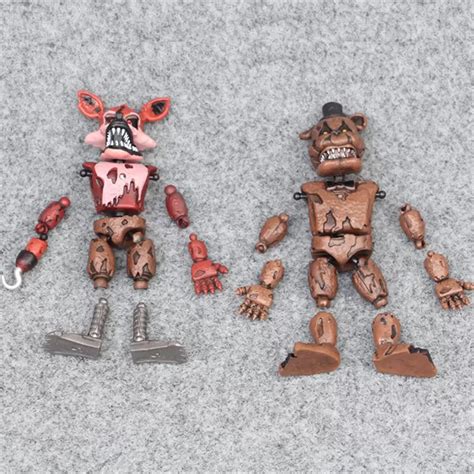 Set Of 6 Five Nights At Freddys Pvc Fnaf Ar Action Figures 17cm Bonnie