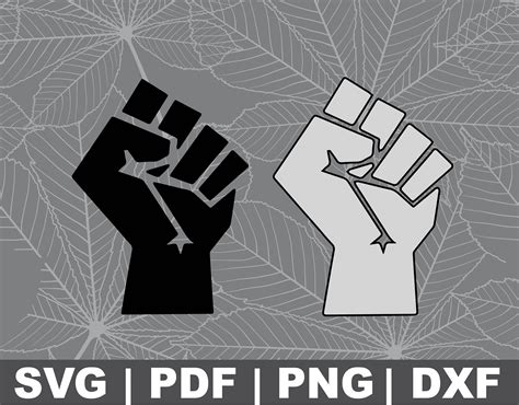 X Fist Svg Hand Svg Power Svg Woman Svg Man Svg Fingers Etsy Afro