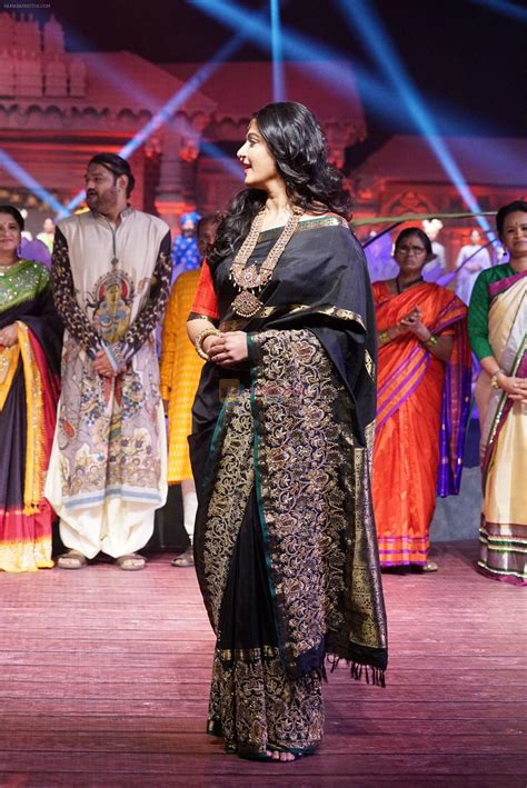 Anushka Shetty At An Ode To Weaves And Weavers Fashion Show At Hicc