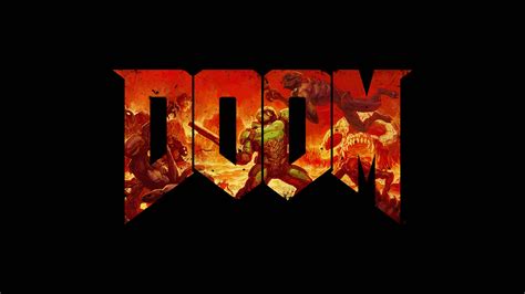 Dark And Intense Doom Background K For Your Gaming Setup