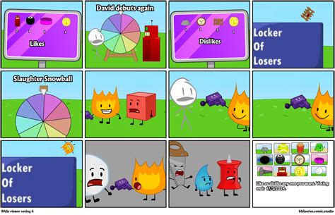 Bfdia viewer voting 4 - Comic Studio