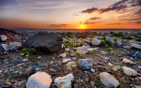 Wallpaper 2560x1600 Px Nature Rock Sea Sunset 2560x1600