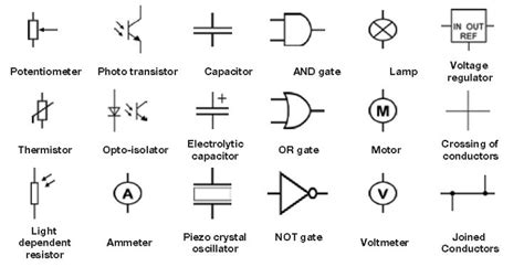 9 Best Images Of Circuit Symbols Worksheet Electronic Circuit