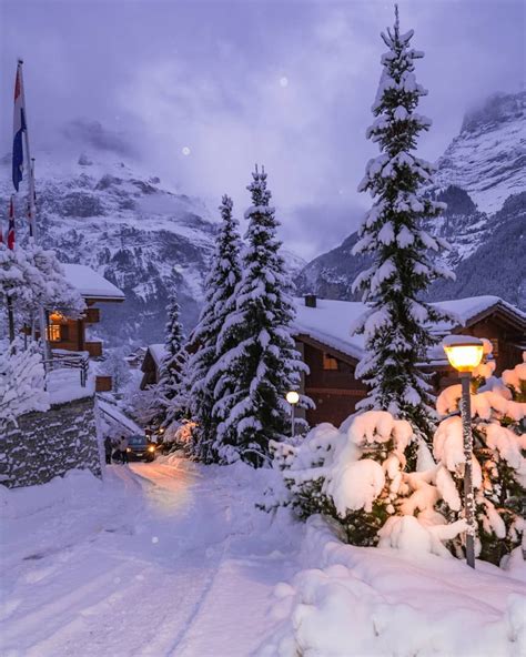 Grindelwaldswitzerland Winter Pictures Winter Scenery Winter Scenes