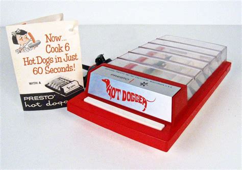 Vintage Presto Hot Dogger Hot Dog Cooker Hot Dogs Electric Pressure