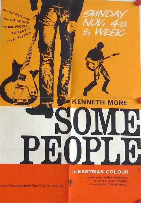 Some People 1962 Original Uk 1 Sheet Poster Cinema Posters Hit