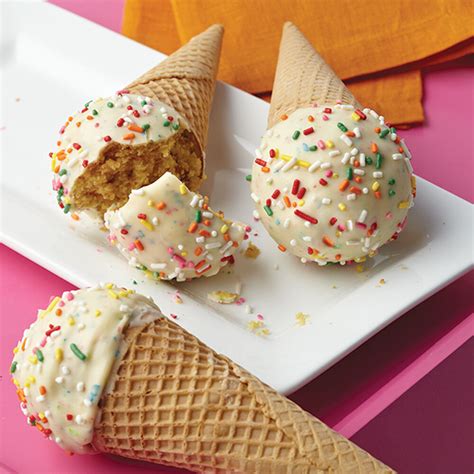 If it is too dry add more frosting. Birthday Cake Pop Cones Recipe | Wilton