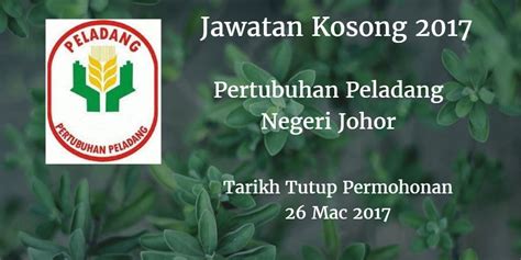 Pusat zakat negeri sembilan 31 disember 2017. Jawatan Kosong Pertubuhan Peladang Negeri Johor 26 Mac ...