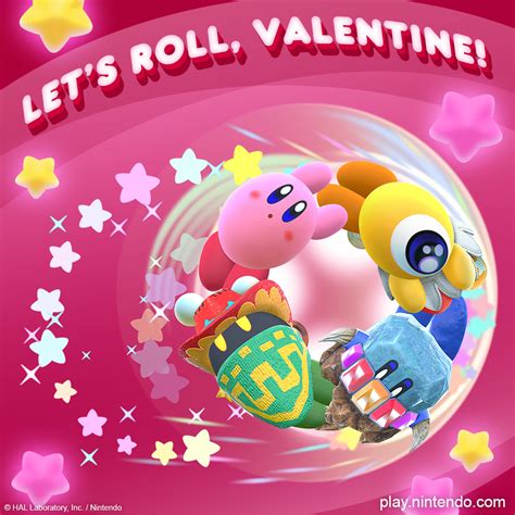 Nintendo Releases Official Valentines Day Cards For Kirby Star Allies
