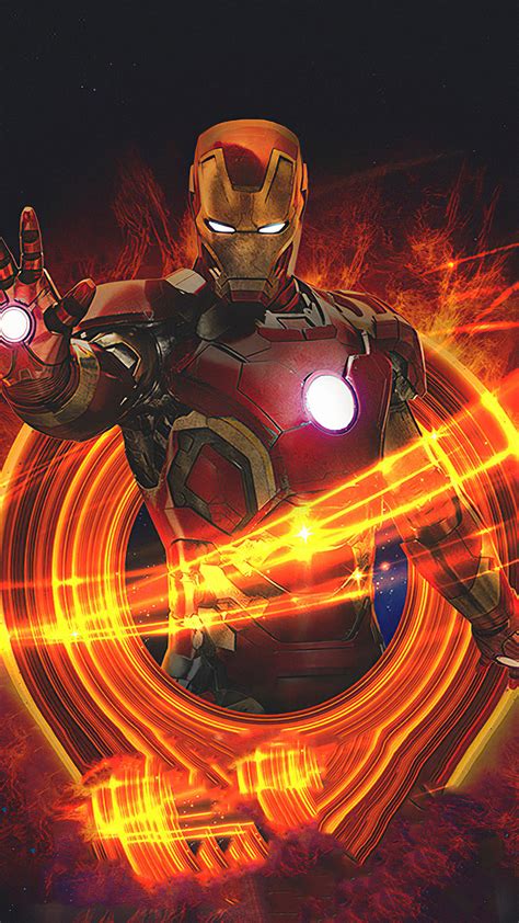 X Marvel Iron Man Art Sony Xperia X Xz Z Premium Wallpaper Hd