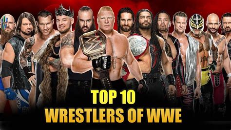 Top 10 Most Popular Wrestlers Of All Time Wwe Wrestling Amazement Youtube