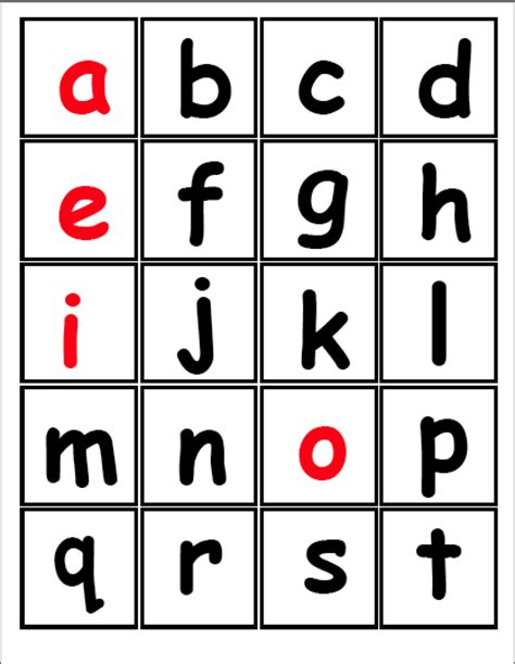 Printable Lower Case Letters Pdf Free Alphabet Flashcards For Kids
