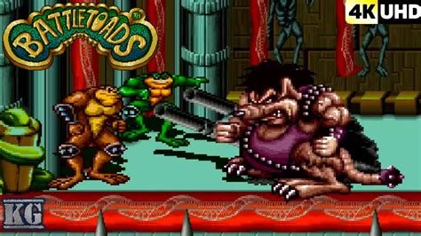 Battletoads Arcade 1p And 2p Co Op Gameplay Walkthrough Full Game 4k60