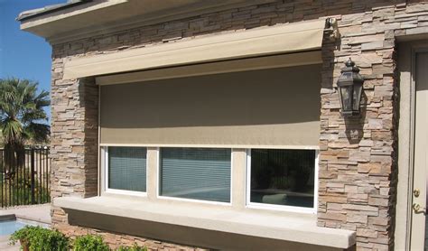 Retractable Exterior Shades Polar Shades Dealer Z Blinds Fresno