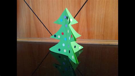 Paper Cutting：christmas Tree 5 Youtube