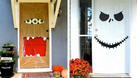 15 Diy Halloween Door Decorations For Home Or Classrooms