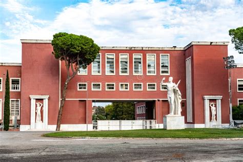 Foro Italico Rome Italy Stock Image Image Of Facility 127800827