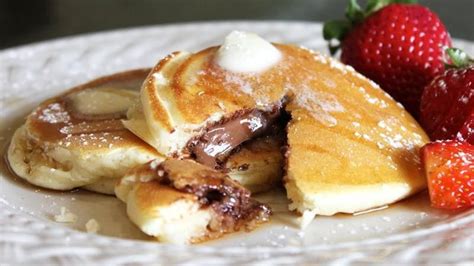 Chocolate Stuffed Pancakes Recipe From Betty Crocker