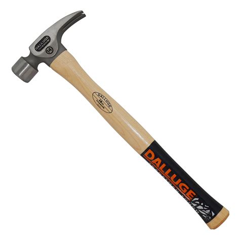 Dalluge Tools 7170 14 Oz 15 Straight Hickory Lite Titanium Hammer