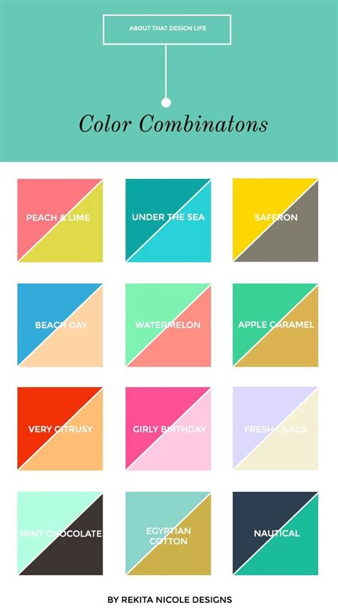 Colour Pallete Colour Schemes Color Patterns Color Palettes