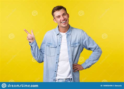 Handsome Charismatic Adult Blond Man With Perfect White Smile