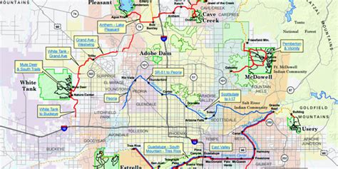 Maricopa Arizona Zip Code Map