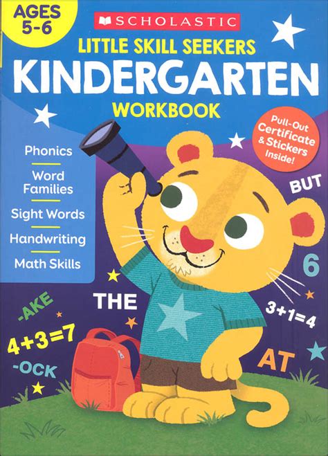 Little Skill Seekers Kindergarten Workbook Scholastic Teaching