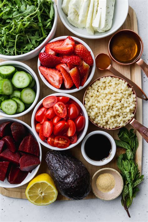 It also boosts immunity, fastens wound healing, & helps in weight loss. Easy Halloumi Salad With Couscous | Walder Wellness ...