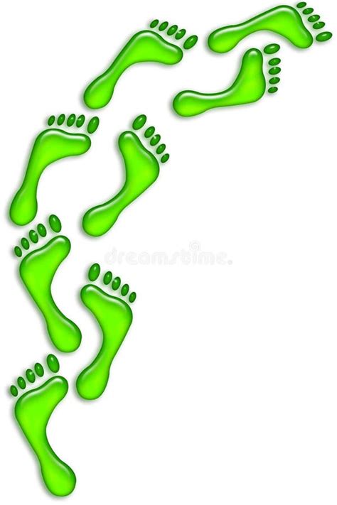 Environmental Footprint Stock Image Image Of Imprint 12002631