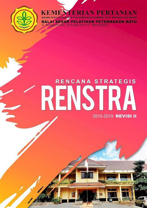 Pdf Rencana Strategis Tahun Bbppbatu Ppid Pertanian Go Id