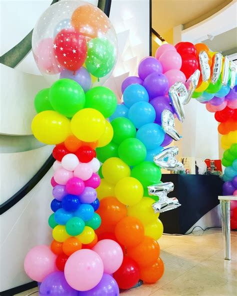 Rainbow Column Balloons That Balloons