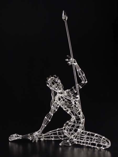 Diana 2006 15 Amazing Glass Art By Robert Mickelson