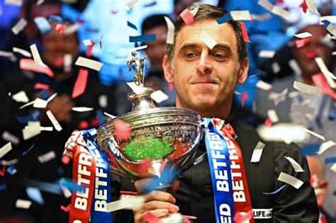 Ronnie Osullivan Wins Record Equalling Seventh World Snooker Championship Metro News