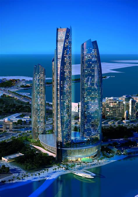 Jumeirah At Etihad Towers Abu Dhabi Architecture Corner