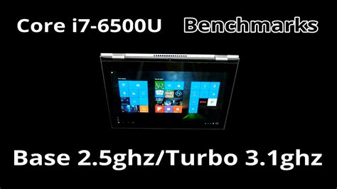 Intel Core I7 6500u Laptop Cpu Benchmarks Cinebenchgeekbenchrender