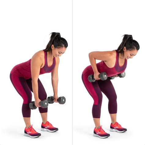 Bent Over Row Lower Body Workout With Weights Popsugar Fitness Photo