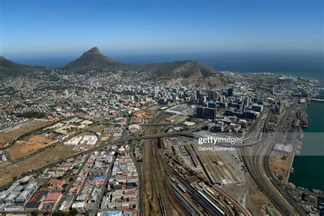 Aerial View Of Cape Town High Res Stock Photo Getty Images