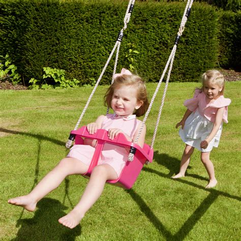 Usually heftier than bouncers, a swing is a seat that moves your little one back and forth, or from side to side, both with some squeaky toys and rattles attached to keep the baby occupied for as long as possible. Rebo Children's Baby Toddler Adjustable Bucket Replacement ...