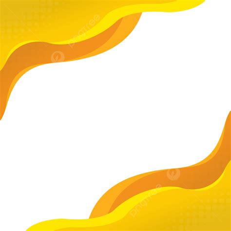 Simple Orange Yellow Wave Vector Background Jeruk Kuning Gelombang