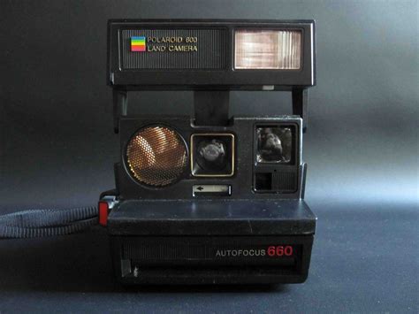 Vintage Polaroid Autofocus Sun 660 Land Camera Instant Film